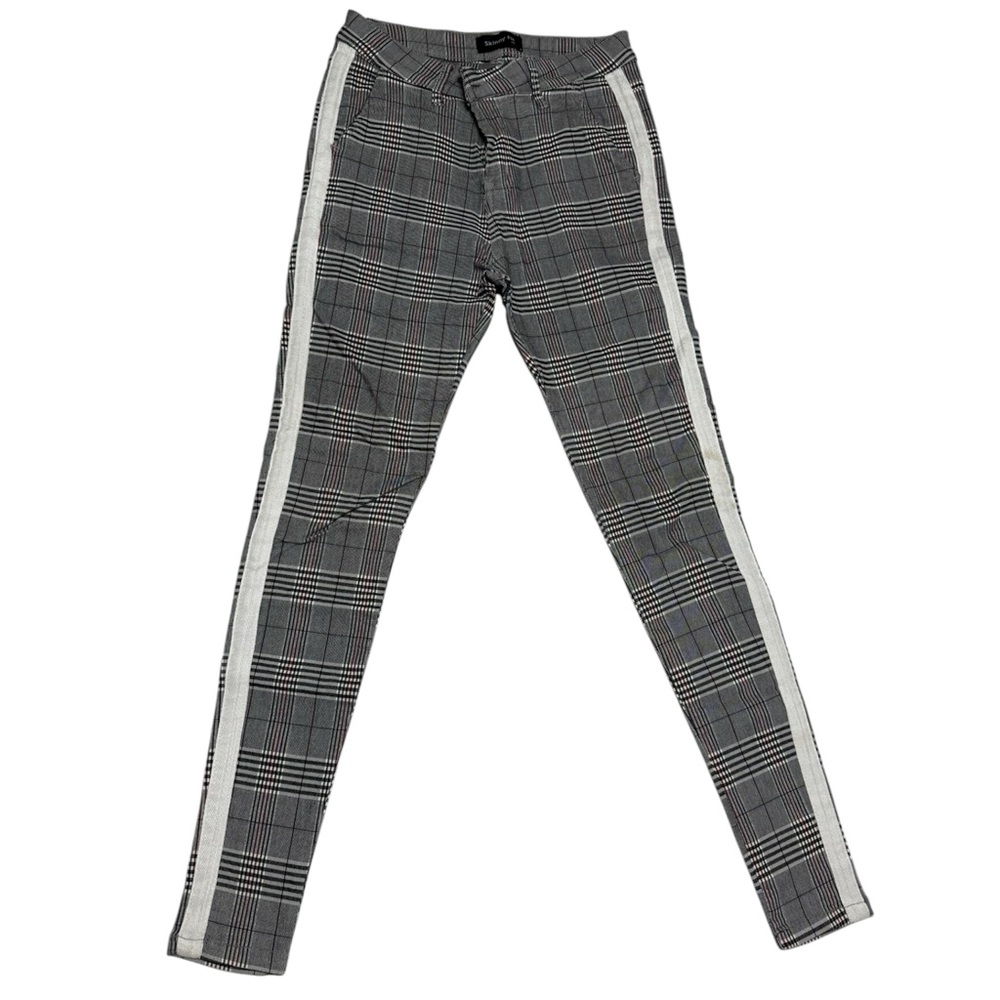 Original Design Plaid Extra Skinny Stretch Joggers